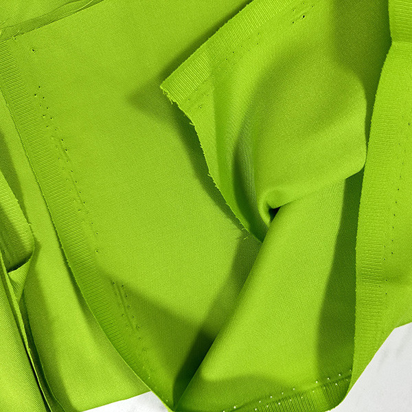 Green Twill Poly Viscose Blend 130X66 Polyester And Viscose Blend