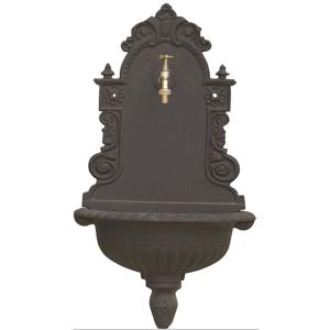 China Antique Garden Ornamental Iron Parts Cast Iron Water Fountain For Landscaping Field factory