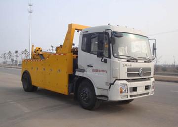 Durable Vehicle Failure Wrecker Tow Truck , Flatbed Type Road Breakdown Recovery