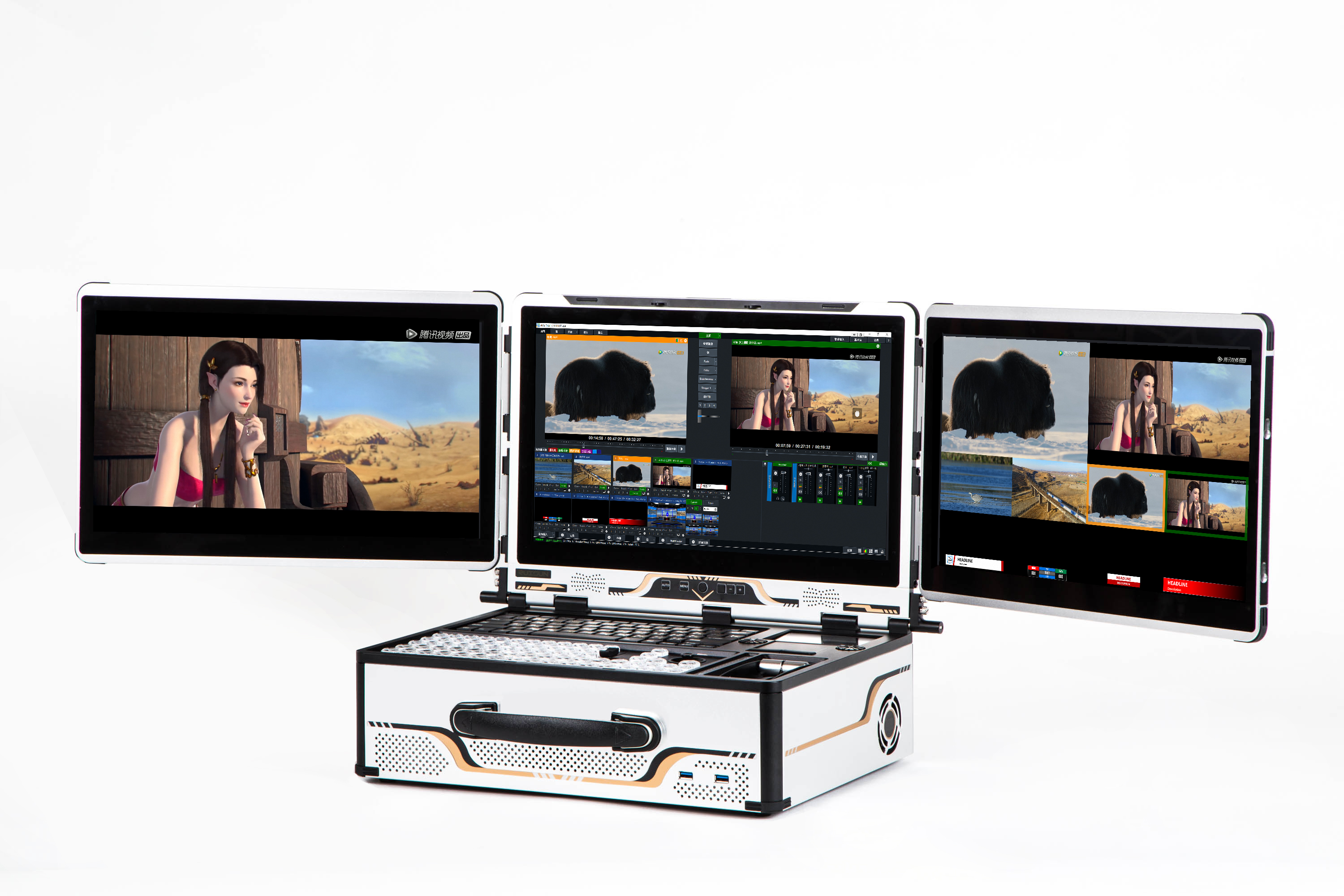 Newest 8k Vmix Live Streaming Broadcast Camera with 16G*2 RAM and SDI/HDMl Connection