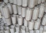 Customized 316 304 Stainless Steel Filter Mesh Screen Filter Tube / Filter