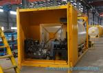 Professional Horizontal Cement Tank Container 20FT Dry Bulk Tanker GB/T16563