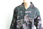Polyester Cotton Philippine Police Security Uniform In Woodland Camou For