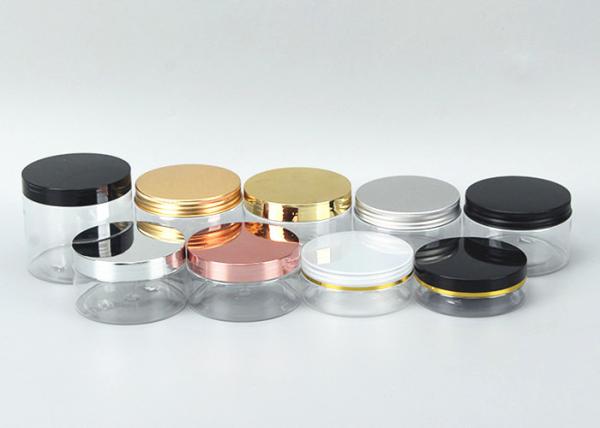 Plastic Packaging Jars with Plastic Lid Food Grade Jelly Jar Eco Friendly Wide