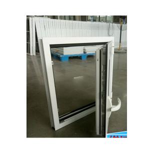 China Customized Aluminum Tilt And Turn Windows Upvc Windows Open Outwards factory