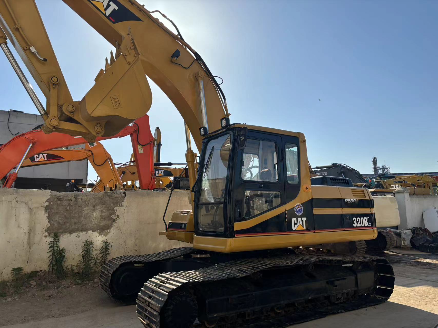 Cat 320B Excavator Used Caterpillar CAT 320D2 320DL 320DGC Hydraulic Excavator Machine