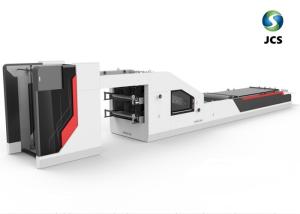 China Steel Flute Laminator Machine For 3 / 4 / 5 / 7 Layers Cardboard High Precision factory