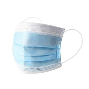 China Non Irritating 20pcs Elastic Tie 3 Ply Disposable Mask factory