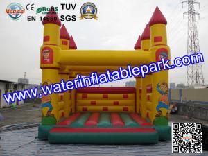 China Commercial Inflatable Bouncy Castle Kids 0.55mm PVC Tarpaulin factory