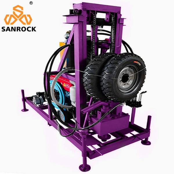 Water Well Drilling Rig High Performance Hydraulic Water Drilling Equipment