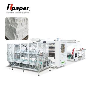 China Air Supply 0.5-0.8Mpa High Speed Automatic Z Folding Napkin Making V Folder Machine factory