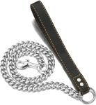 15mm Gold Stainless Steel Heavy Duty Dog Chain Leads Walking Dog Training