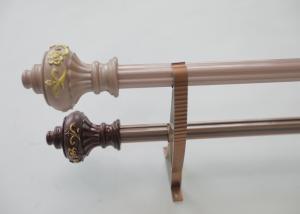 China Window European Style Injection Molding Curtain Rail Finials factory