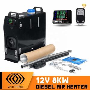 China All In One 12V 8KW 0.1~0.24L Air Diesel Parking Heater Digital LCD Monitor factory