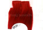 Light color Personalized European Straight Real Hair Clip In Hair Extensions