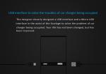 Negative Ion True HEPA Carbon Filter PM2.5 Display Car Air Purifier With Battery