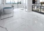 Bright 24 X 48 Floor Tile , Classic Carrara Porcelain Tile Matte Surface