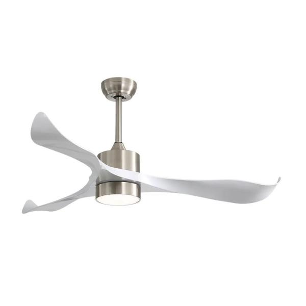 52 Inch Bldc Ceiling Fan Modern 3 Abs Blades Chandelier LED Ceiling Fans With