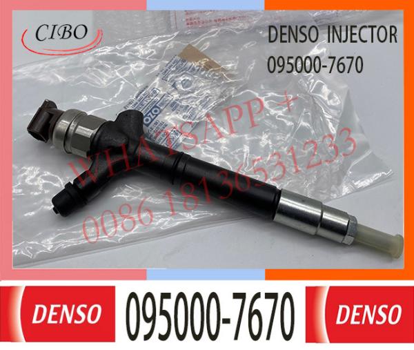 Common Rail Diesel Engine Fuel Injector 095000-7670 095000-6410 For TOYOTA 23670