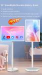 5H Long Battery Life 21.5 27 32 inch Stand By Me Smart Screen Wireless Portable