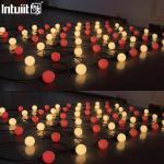 15M 20 Pixels Bulb LED Stage Light Waterproof Garden Christmas Party Patio