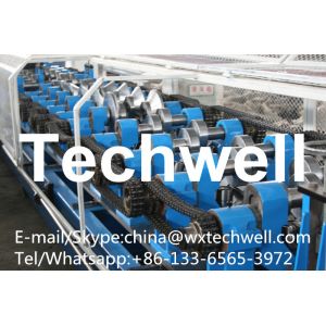 Quick Interchangeable CZ Purlin Cold Roll Forming Machine for 1.0 - 3.0 mm