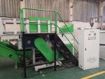 Waste Plastic Recycling Single Shaft Shredding Machine For Lumps Drum Barrel