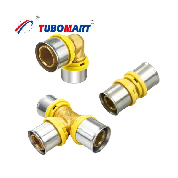 PEX Press Fittings Corrosion Resistant Connectors For Residential / Commercial