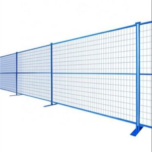 Canada Standard Temporary Construction Fence Outdoor Low Carbon Iron Wire