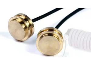 China Center Wiring Ultrasonic Piezo Transducer 1MHZ Ultrasonic Water Flow Sensor factory