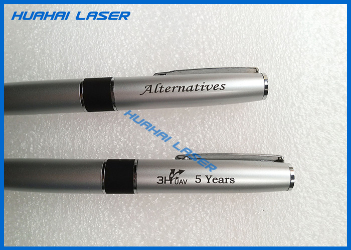 Metal Nameplate Fiber Laser Marking Machine 20 Watt Enclosed Run Without Maintenance