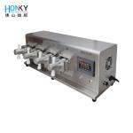 Cosmetic Liquid Multiple Head Filling Machine System Ceramic Piston Pump Filling