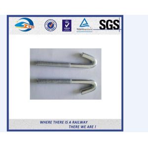 China High Strength M14 M16 M18 Railway Bolt Hex Bolt And Nut With Sherardizing factory