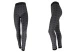 Working Suit Shape Retention Quick Dry High Rise Gym Leggings Plus Size Plaid