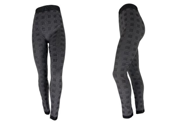 Working Suit Shape Retention Quick Dry High Rise Gym Leggings Plus Size Plaid