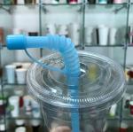 Pp Injection Plastic Cup Lid Lids 80mm 90mm Custom Size White Black Transparent
