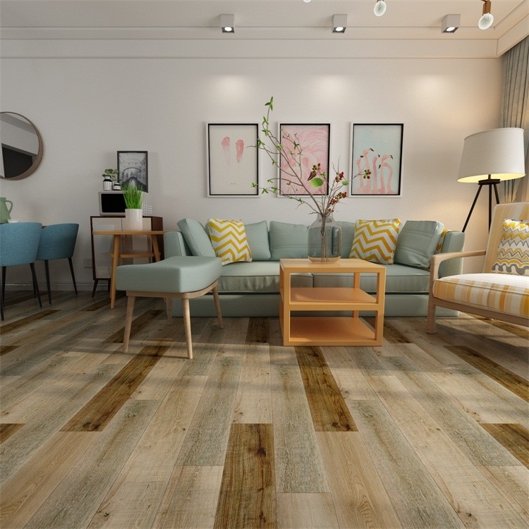 Fire Retardant 4mm Easy Installation LVT Click Floor