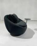 ODM OEM Villa Home Hotel Rotating Sofa Chair With Tray