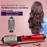 KooFex antislip Ionic Blow Dryer Brush Comb Interchangeable Negative Ion