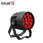 12x10W RGBW 4in1 Outdoor IP65 Waterproof Heavy Cast Aluminum Flat Led Par Light