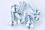 ISO7380 Steel Button Head Hex Drive Screws , Zinc Plated M5 Hex Screw