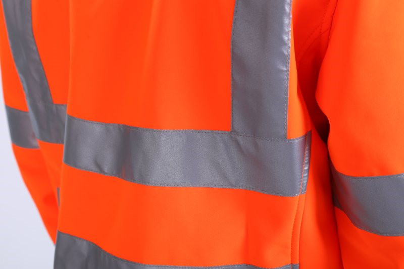 100%Polyester HIVIS Work Clothes 290gsm Hi Vis Trench Coat