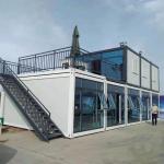 3 Rooms Premade House Prefabricated With Living Room And Bathroom Villas Prefab
