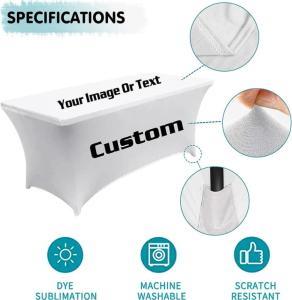 China Portable Advertising Fabric Pop Up Counter Display Aluminium Pop Up Reception Desk factory
