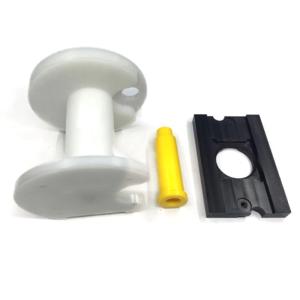 China Customized CNC Milling Colored Delrin Parts For Precise Production factory