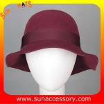 6090434 Sun Accessory customized winner fashion wool felt clothe hats, women