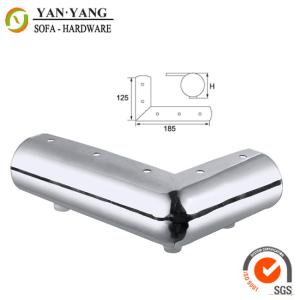 China 55mm high glossy shiny furniture leg polishing corner sofa leg SL-079 factory