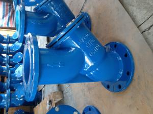 China DIN Y STRAINER FLANGED ENDS factory
