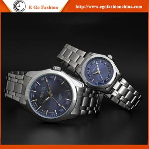 China 024A E Go Fashion Watch for Couples Stainless Steel Watch Quartz Watch Analog Watch Woman factory