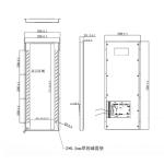 Home Elevator 29 Inch Touch Screen Digital Elevator Displays Advertising